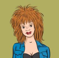 Redhead woman N3