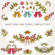 Kit for making floral compositions