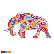 Elephant in Ornament