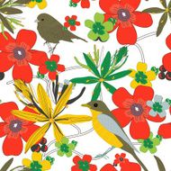 Floral background N443