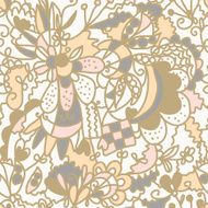 Floral seamless pattern romantic