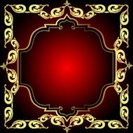red background a frame N2