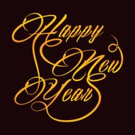 Creative new year greeting N2