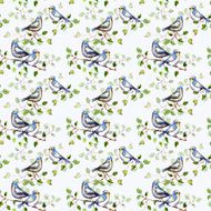 nature seamless texture watercolor N11