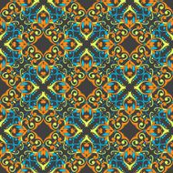 art vintage damask seamless pattern N2