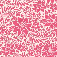 Abstract seamless pattern with flowers N3