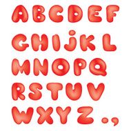 Cartoon Hand Drawn Alphabet
