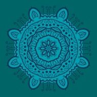 Circle ornament ornamental round lace N5