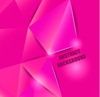 abstract pink background polygon