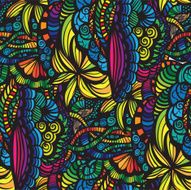 Mosaic vector seamless pattern N39