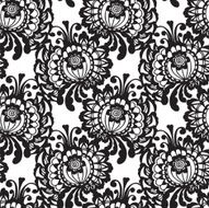 Lace vector fabric seamless pattern N31