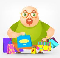 Cheerful Chubby Man N4