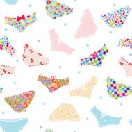 Pants funny seamless pattern