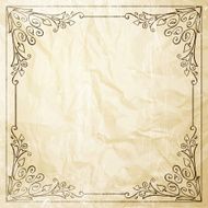 Ornate frame for invitations N2
