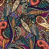 Vector vintage floral pattern N19