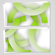 Vector business-card set for your design N102