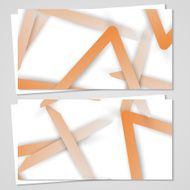 Vector business-card set for your design N104