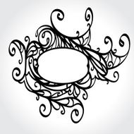 Vintage lace frame N5