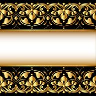 gold background with a strip N2
