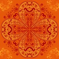 Indian ornamental pattern