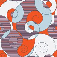 colorful spirals seamless pattern N2