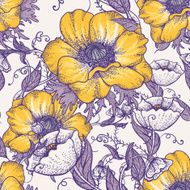 Beautiful seamless floral pattern N7