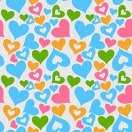 Valentine Seamless Hearts Pattern N3