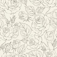 Little Rose seamless background N2