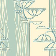 Vector background from flower branch N3