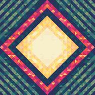 Geometric Vintage Background 09