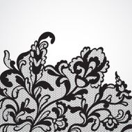 Vector lace ornament N3