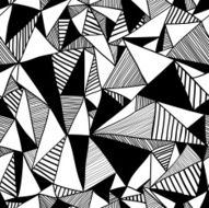 Seamless texture with triangles endless pattern N2