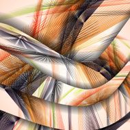 Abstract pattern of lines N113