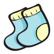 Blue socks N2