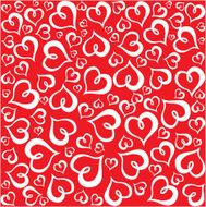 Valentine hearts background N404