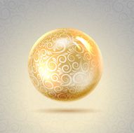 Golden shiny perl N2