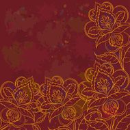 abstract floral background N47