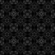 black wallpaper in old style N109