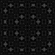 black wallpaper in old style N110