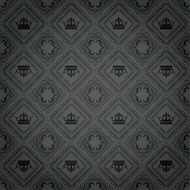 black wallpaper in old style N117