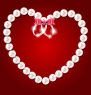 Valentine`s Day card vector illustration