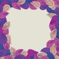 Seamless pattern of leaves N6