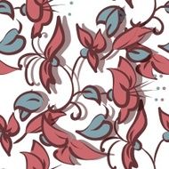 Floral seamless texture N15