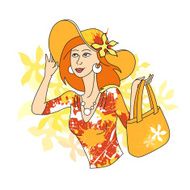 Girl with bag N11