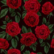 rose seamless pattern N8