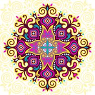 Flower Mandala Abstract element for design N8