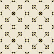 Vintage floral pattern N16