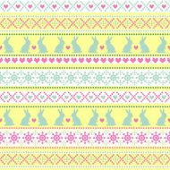 Seamless Easter pattern N3