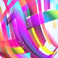 abstract colorful stripe technology shape background