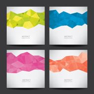 Abstract geometric colorful background N5